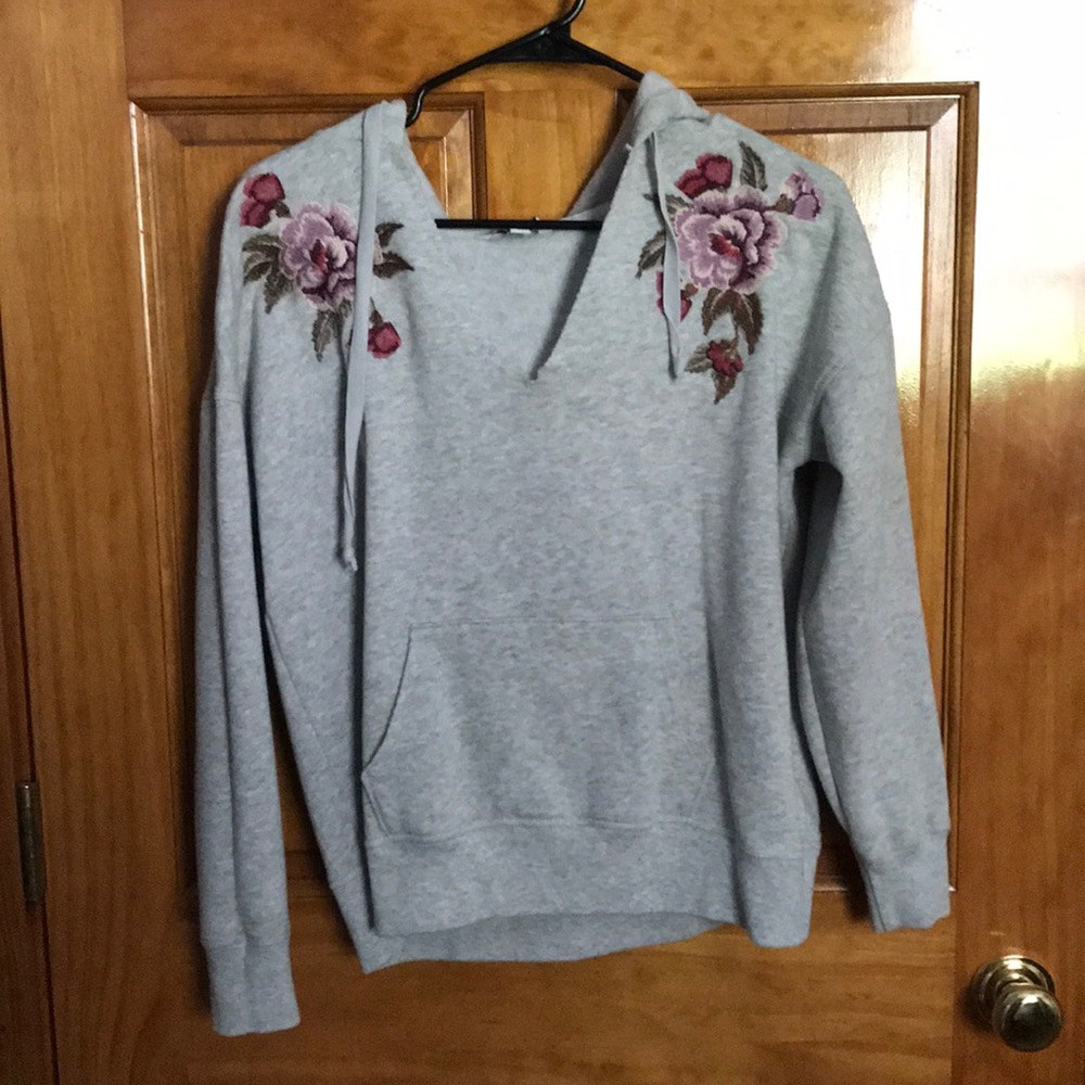 Gray hoodie